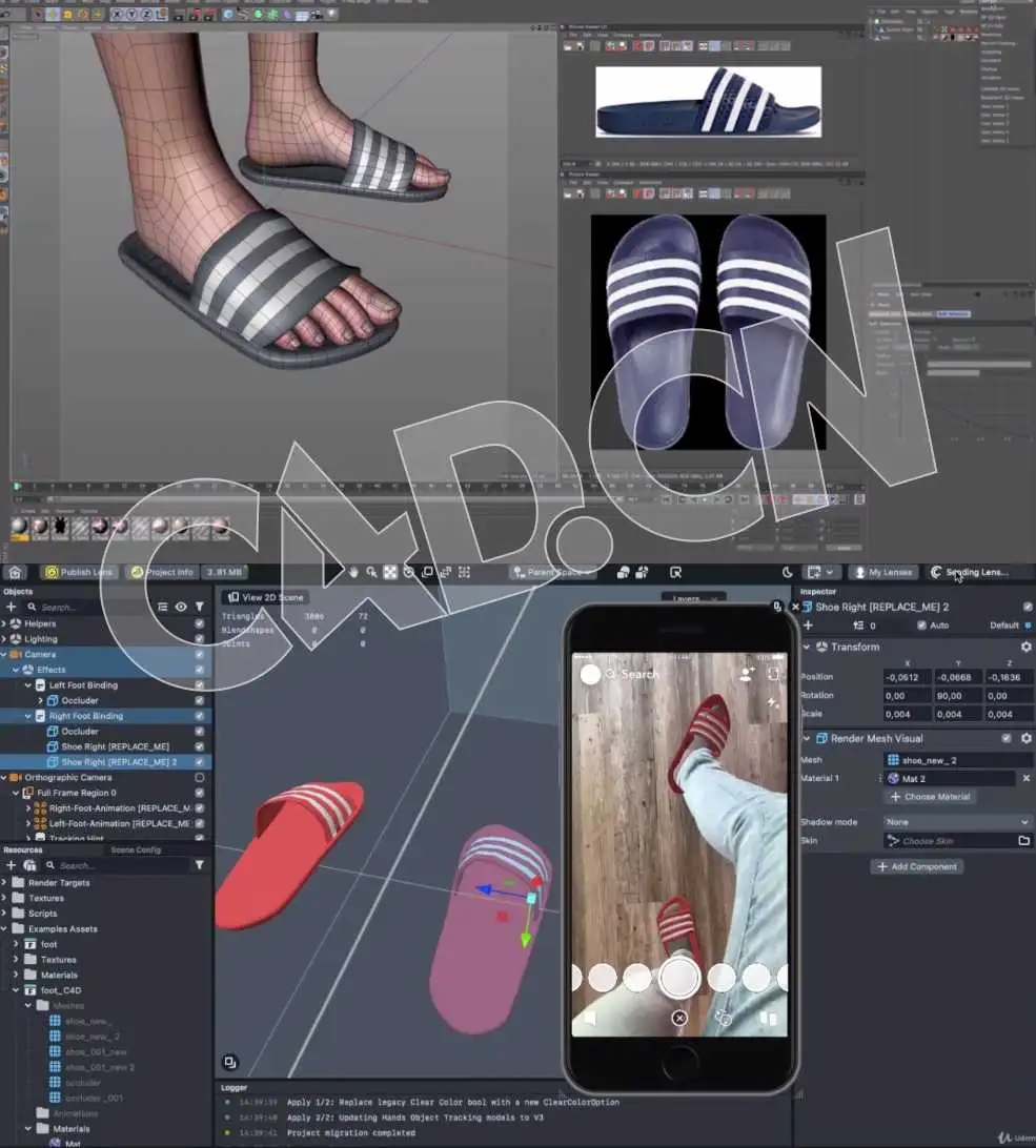 C4D虚拟现实3D时装设计Basics of Mastering 3D Fashion Design in Augmented Reality