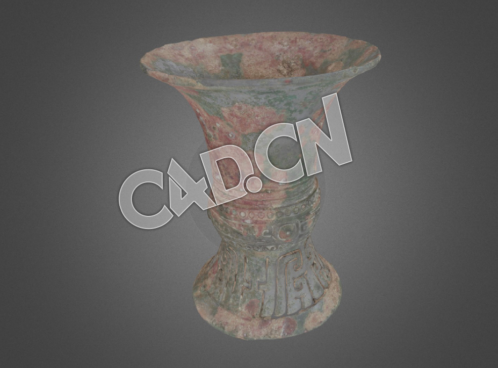 C4D中国古代青铜器模型 Offerbagare - C4D之家 - 102-Offerbagare.jpg