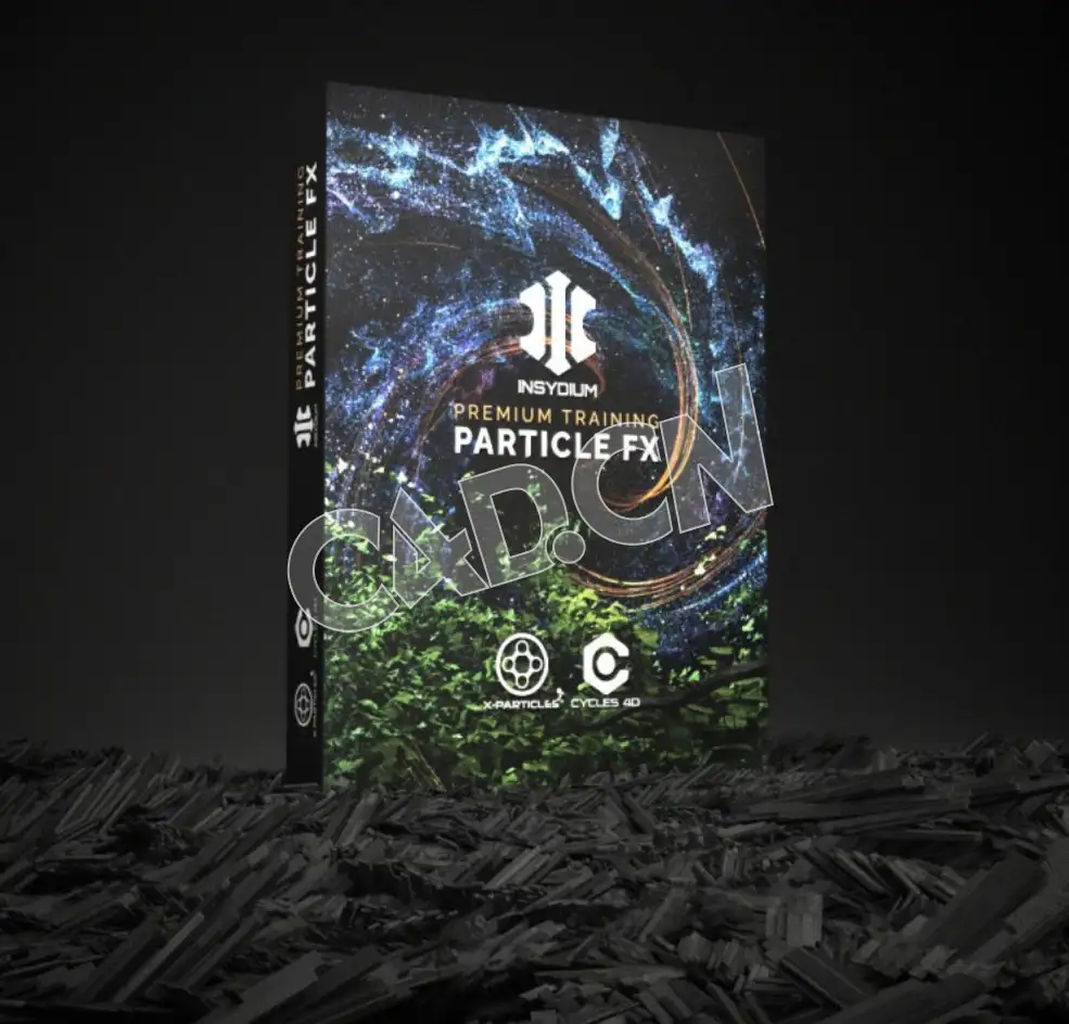 C4D XP粒子不错培训视频教程 INSYDIUM – Particle FX Premium Training - C4D之家 - Insydium-INSYDIUM-Particle-FX-Premium-Training.jpg