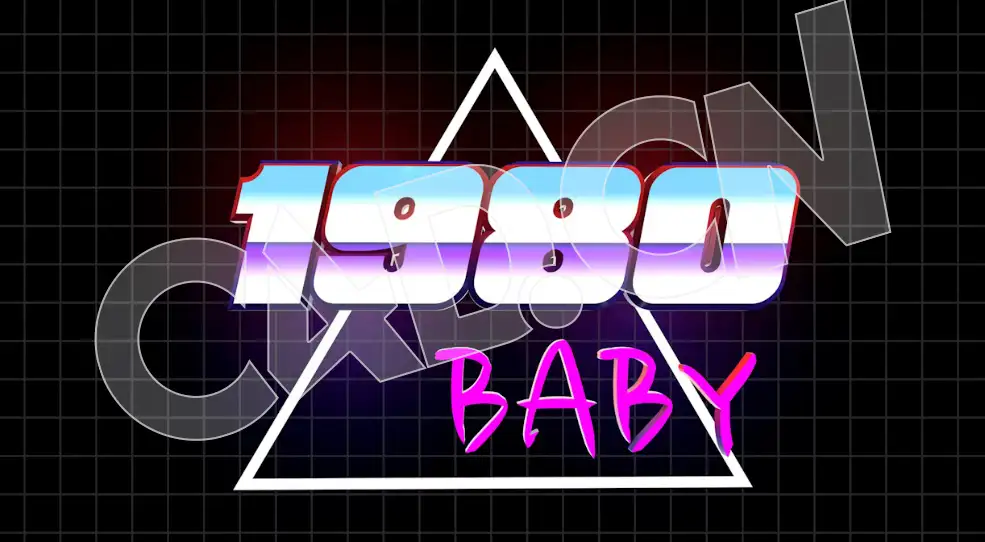 C4D渐变标题文字电影片头文字标题文字模型 1980 Baby 3d model - C4D之家 - 01.jpg