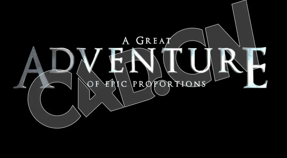 C4D冒险金属字电影片头文字标题文字模型 Adventure Metal 3d model - C4D之家 - 04.jpg