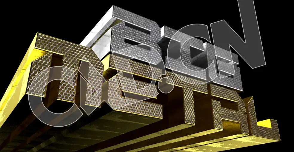 C4D金属立体字电影片头文字标题文字模型 Big Metal 3d model - C4D之家 - 12.jpg