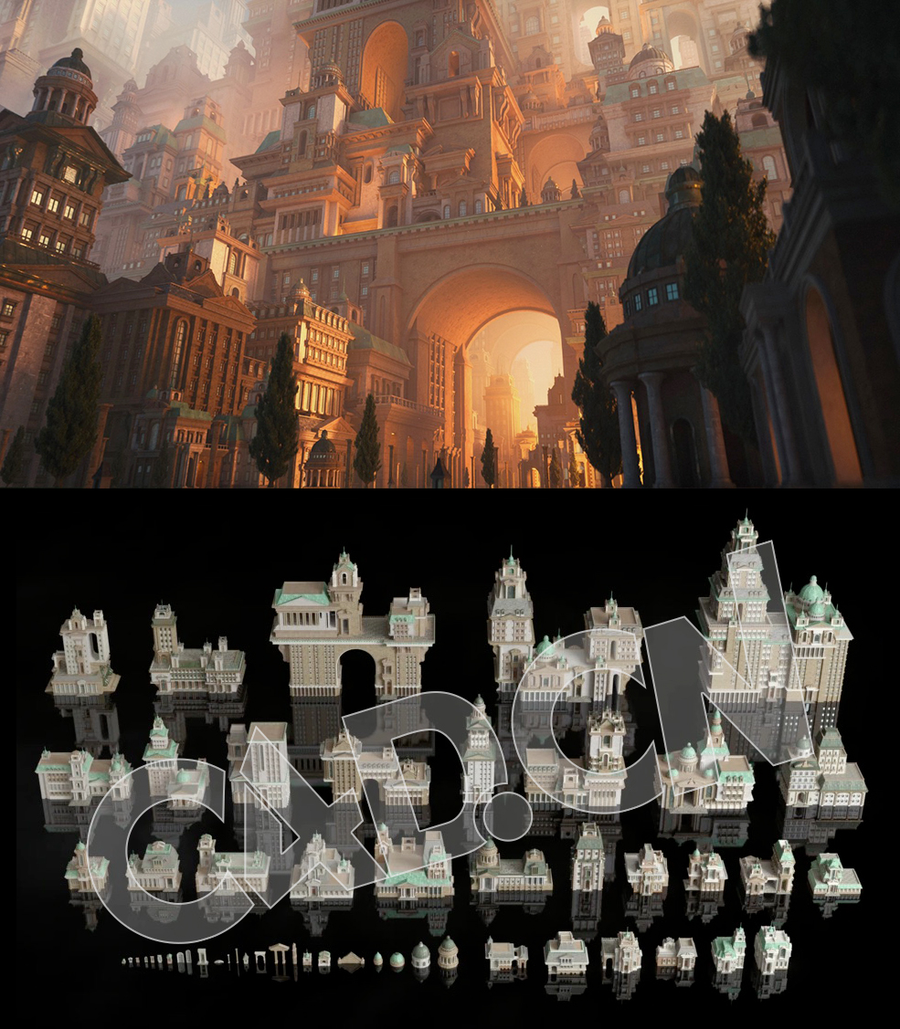 C4D欧美殖民地建筑模型合集 Kitbash3D – Colonial