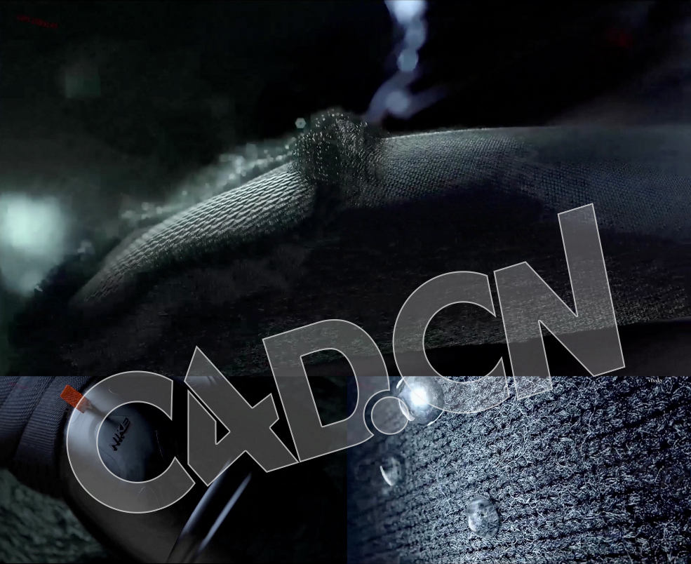 C4D RS红移渲染器耐克(nike)运动鞋商业广告工程