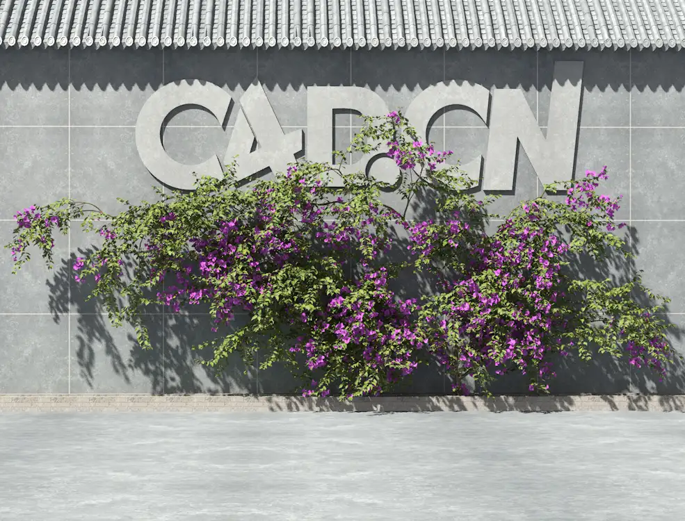 C4D爬藤花卉三角梅模型 Bougainvillea glabra 3d model - C4D之家 - 01.jpg