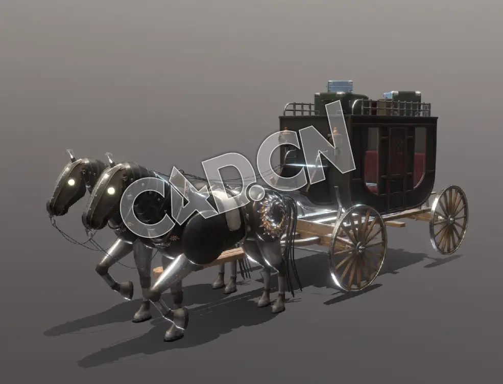 C4D马车模型 Stagecoach - C4D之家 - 125-Stagecoach.jpg