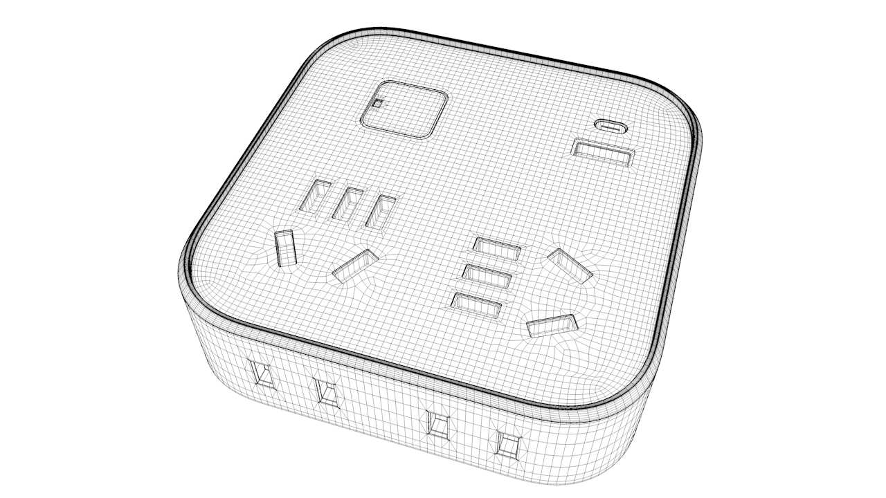 b站用户搜索ae2020教程，插座模型 - C4D之家 - 插座建模3.png