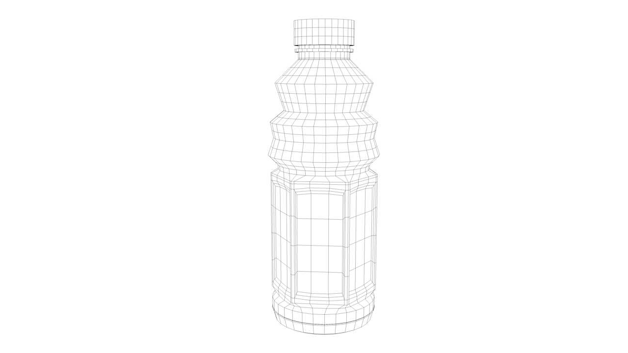 b站用户搜索：浩哥了不得，脉动饮料瓶模型 - C4D之家 - 脉动2.png