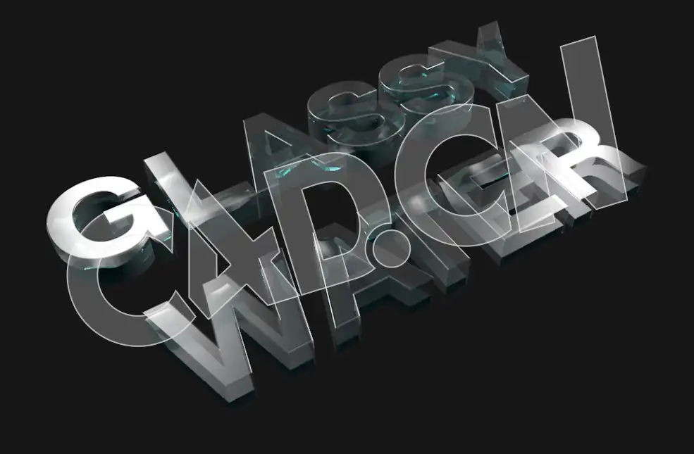 C4D玻璃水文字电影片头文字标题文字模型 Glassy Water 3d model - C4D之家 - 31.jpg