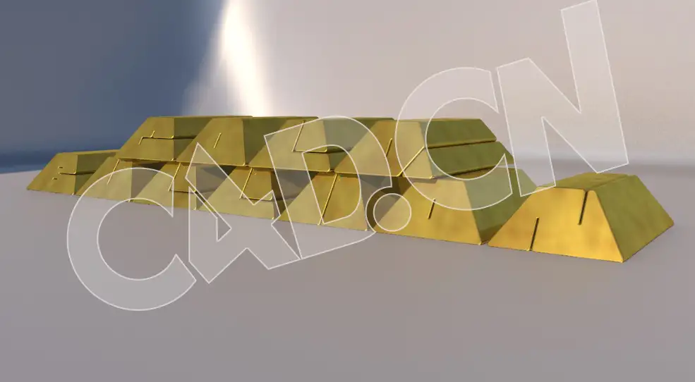 C4D金条字电影片头文字标题文字模型 Gold Bullion 3d model - C4D之家 - 32.jpg