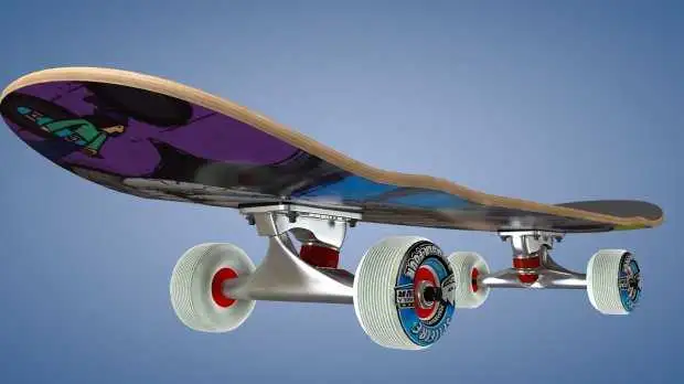 滑板车C4D模型 Skate 3D model - C4D之家 - 滑板渲染图1