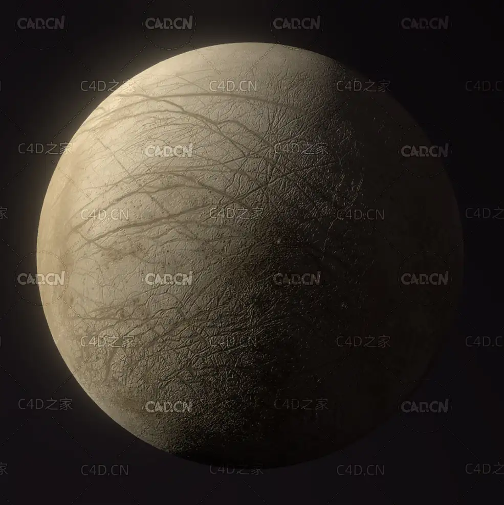 C4D谷神星模型 ceres - C4D之家 - 01.jpg