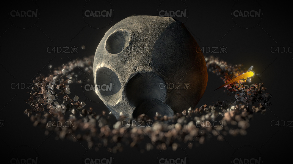 C4D银河系陨石模型 Maan Totaal - C4D之家 - 22.jpg