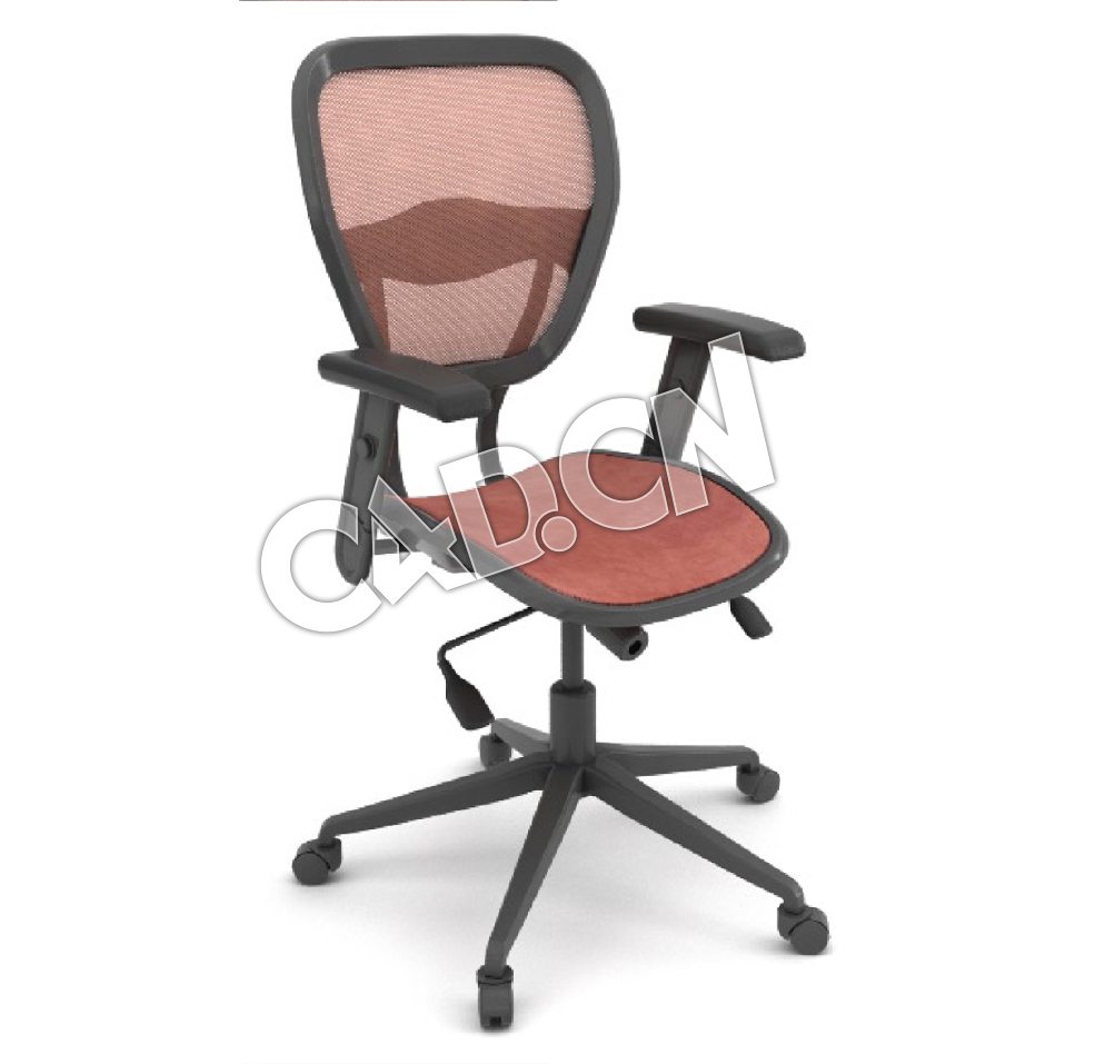 办公椅办公家具C4D模型 - C4D之家 - 18.jpg