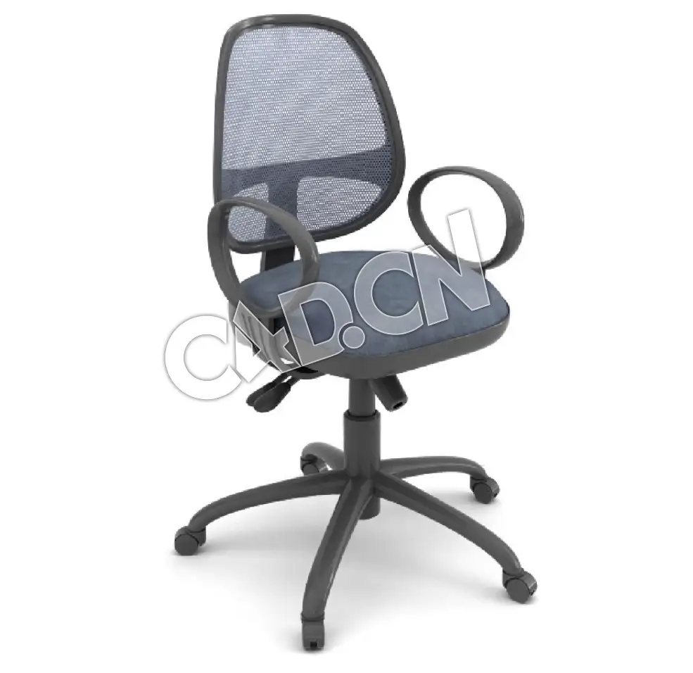 办公会议椅子办公家具C4D模型 - C4D之家 - 23.jpg