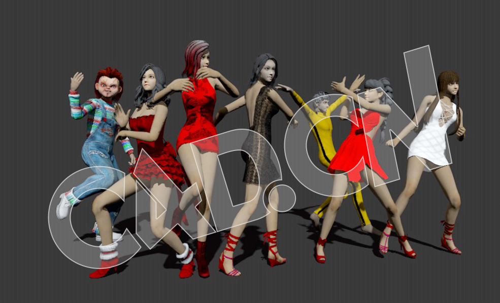 12套429个跳舞人物绑定动画模型合集 - C4D之家 - cinema4d_-2021-05-27-18.17.16.jpg