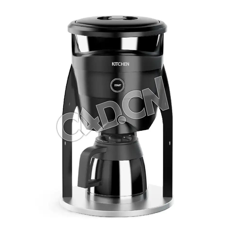 C4D咖啡机模型 coffee machine 3D model - C4D之家 - cgaxis_models_116_03.jpg
