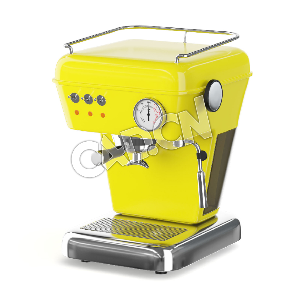 C4D咖啡机模型 coffee machine 3D model
