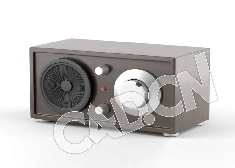 C4D阿诺德渲染收音机新手教程 Radio - Basic Arnold Rendering Tutorial
