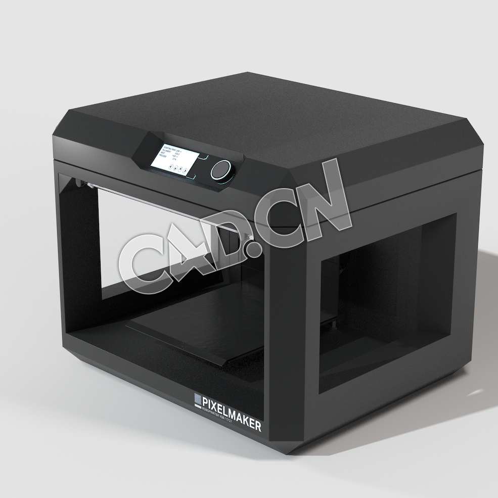 3D打印机C4D模型 3D Printer - C4D之家 - 01.jpg