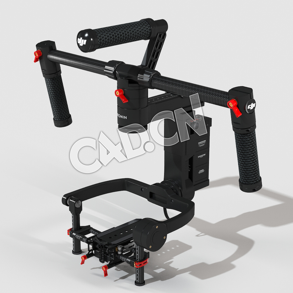 C4D大疆相机云台模型 DJi Ronin Camera Gimbal - C4D之家 - 09.jpg