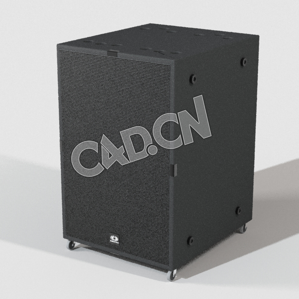 C4D音箱扬声器模型 Dynacord Speaker - C4D之家 - 11.jpg