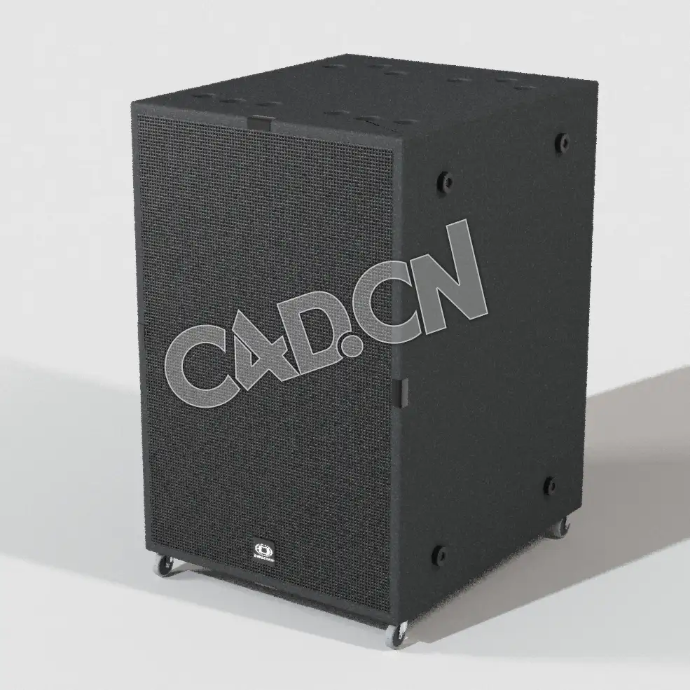 C4D音箱扬声器模型 Dynacord Speaker - C4D之家 - 11.jpg