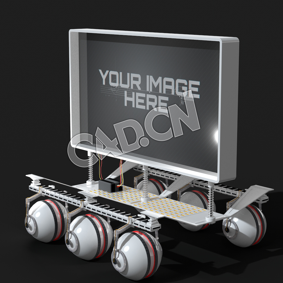 C4D科技屏幕模型 Tech Screens