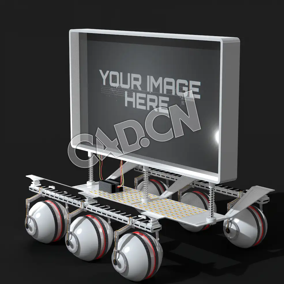 C4D科技屏幕模型 Tech Screens