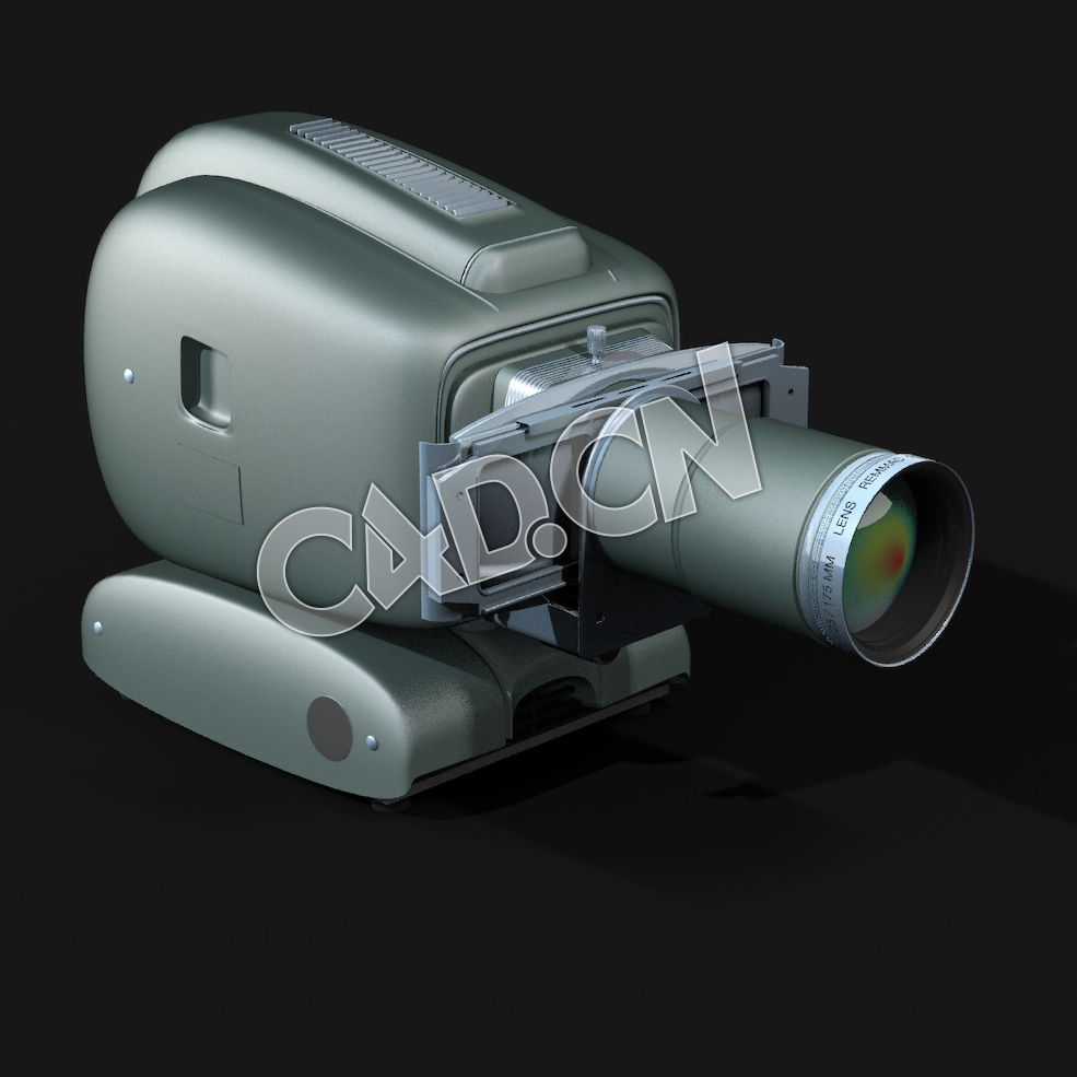 C4D老式投影仪模型 Vintage Projector - C4D之家 - 42.jpg