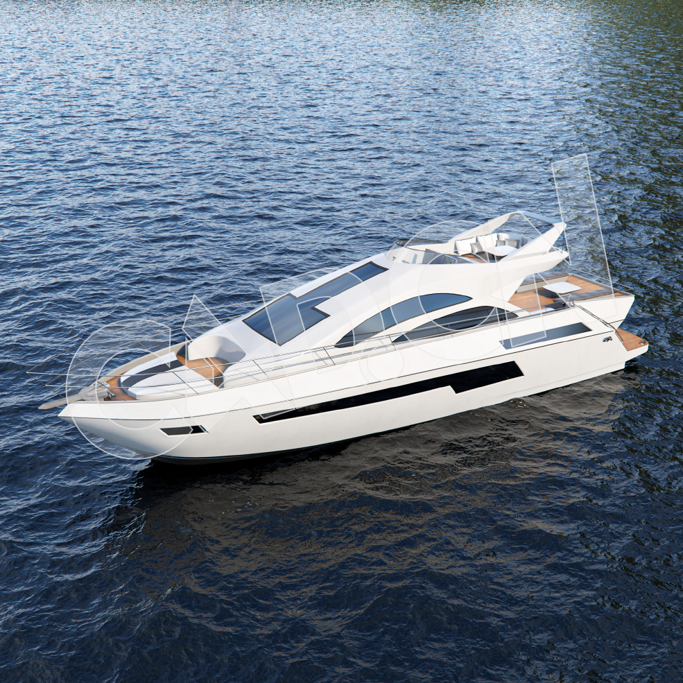 C4D小型游艇 yacht 3d model - C4D之家 - AM241_001.jpg