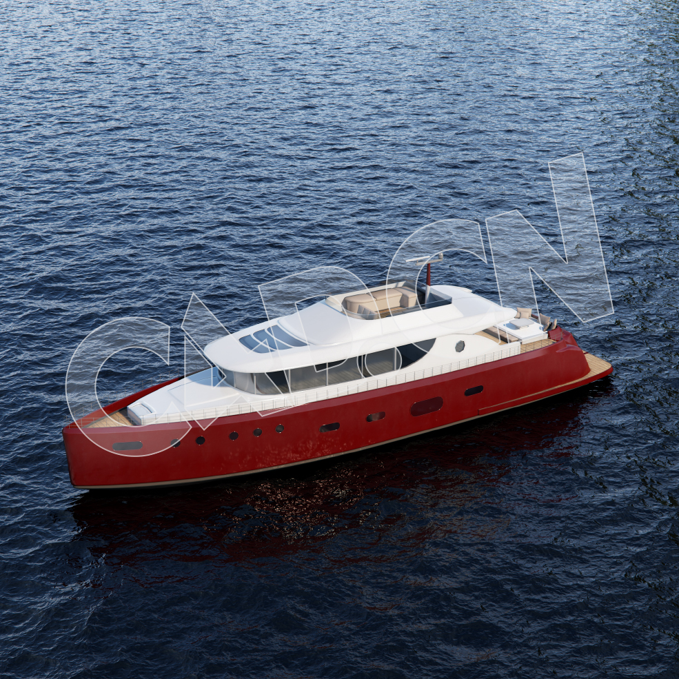 C4D小型游艇 yacht 3d model - C4D之家 - AM241_009.jpg