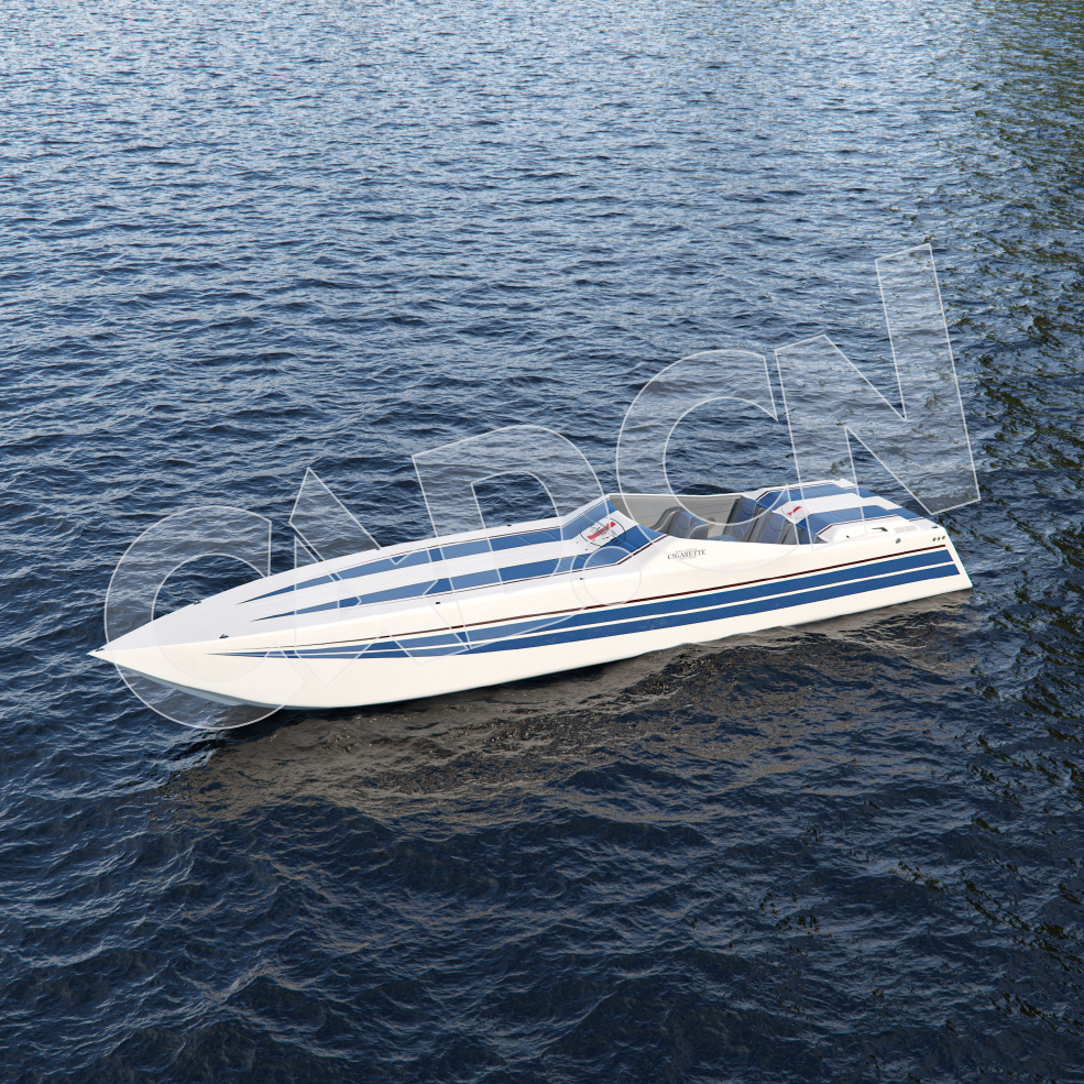 C4D小快艇 motorboat 3d model - C4D之家 - AM241_023.jpg