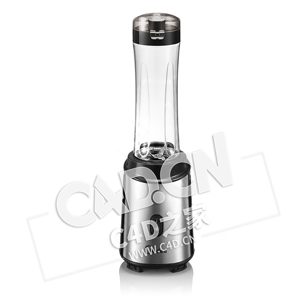 C4D厨房电器美的榨汁机产品建模中文视频教程