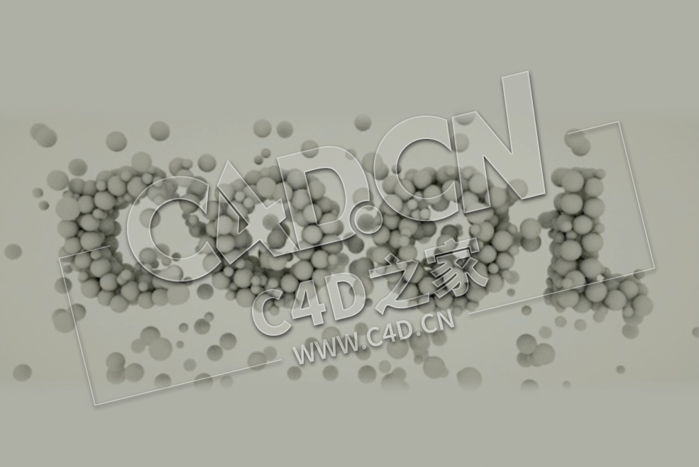 C4D Octane圆球动画教程 Balls Animation in Cinema 4D with Octane Render
