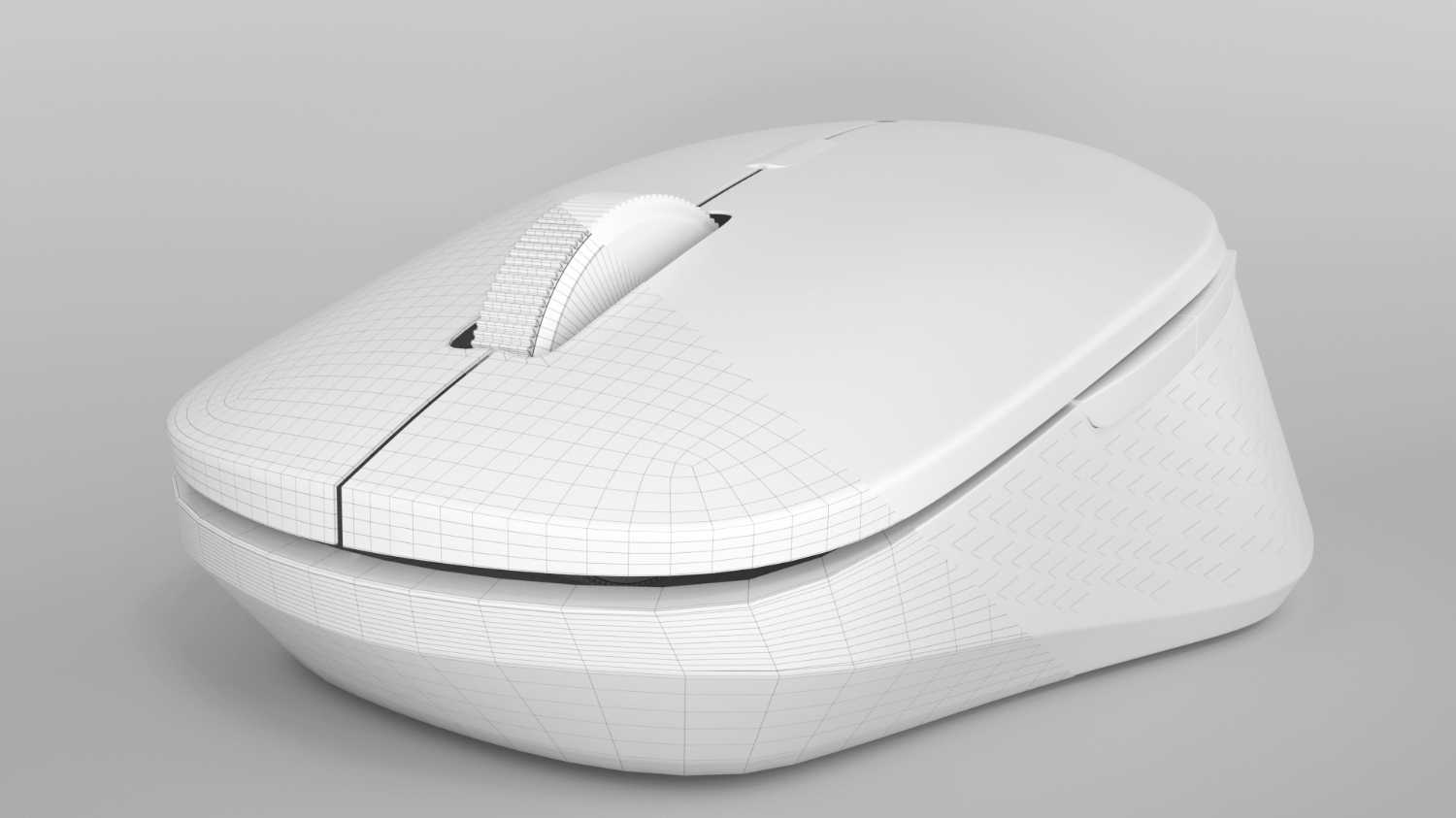 雷柏鼠标模型 - C4D之家 - 对比.png