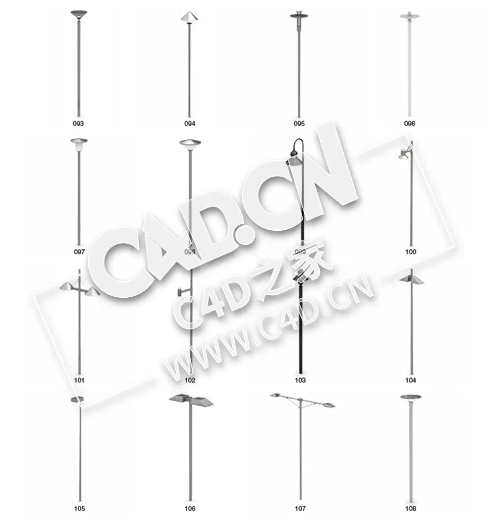 C4D壁灯路灯射灯草坪灯模型合集 archmodels_vol_14 - C4D之家 - archmodels_vol_14-7.jpg