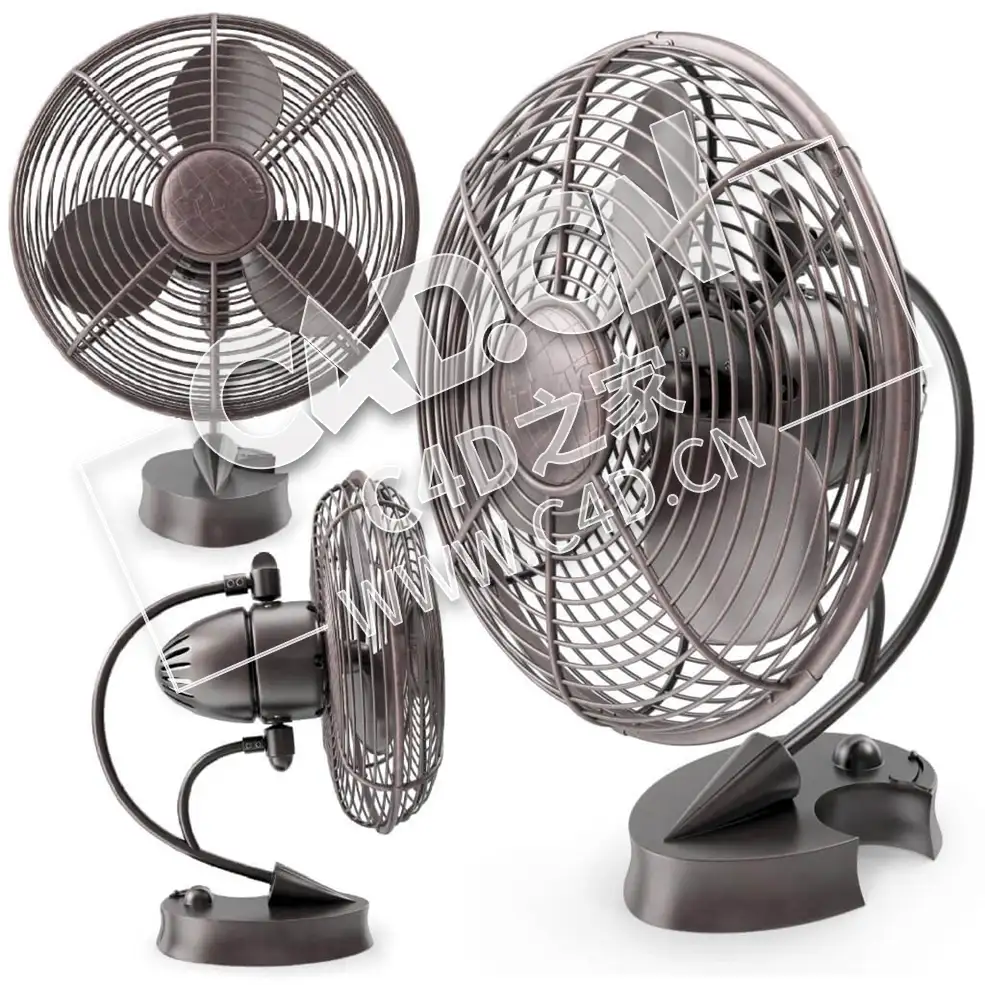 C4D台扇台式电风扇模型 Cinni Desk Fan - C4D之家 - 1605769985_2-1024x1024.jpg