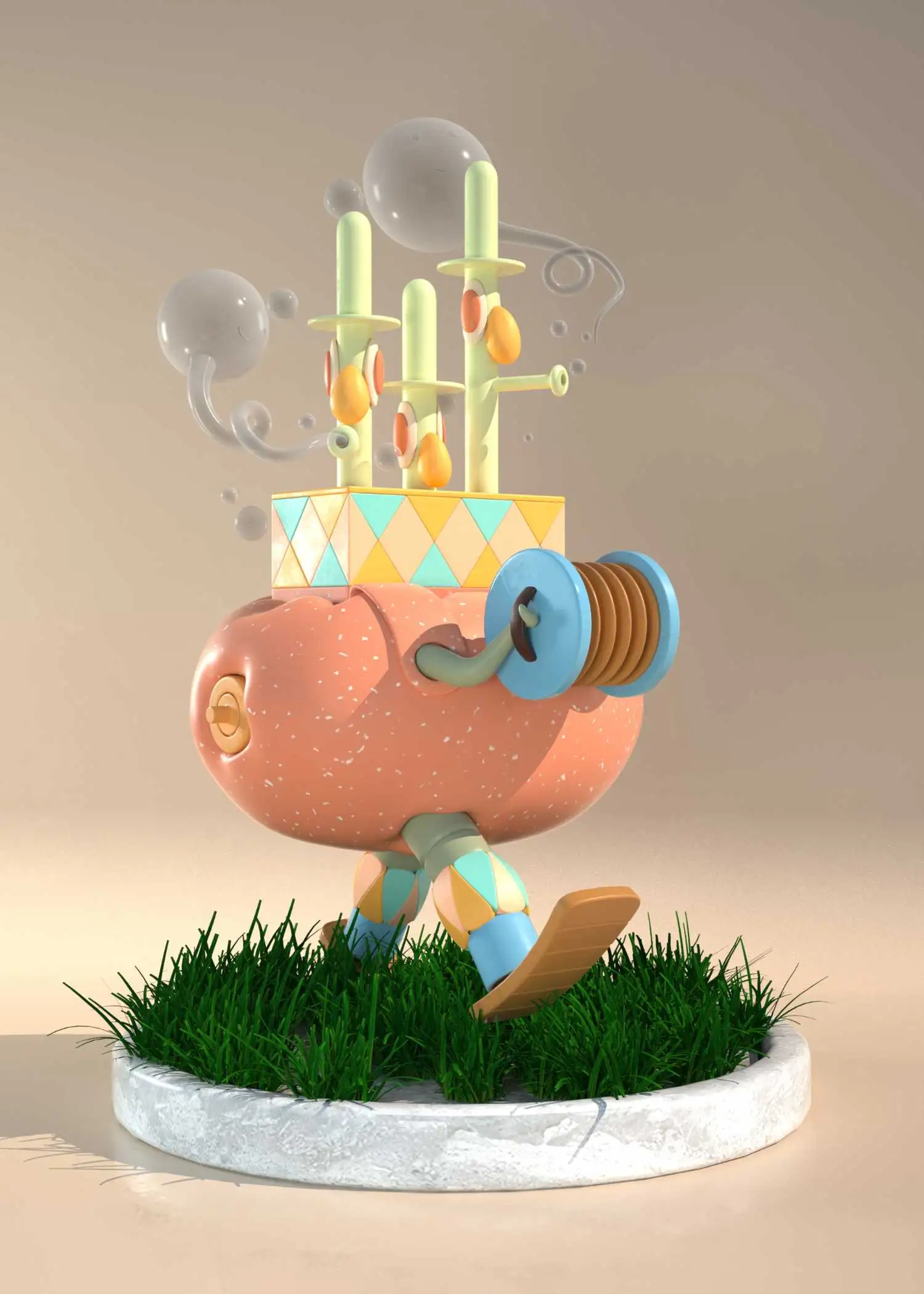 三人行整装出发 - C4D之家 - 未标题 1(小草堆-黄).jpg
