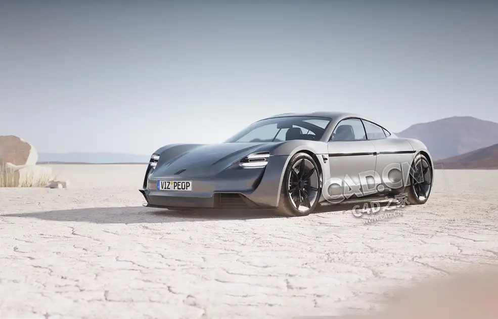 C4D两门超跑豪华超跑汽车模型 Car 3d model