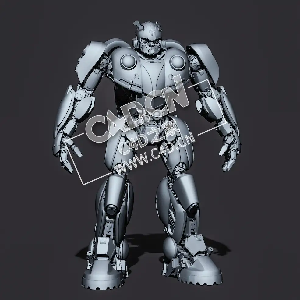 C4D变形金刚汽车人大黄蜂模型 Bumblebee2019