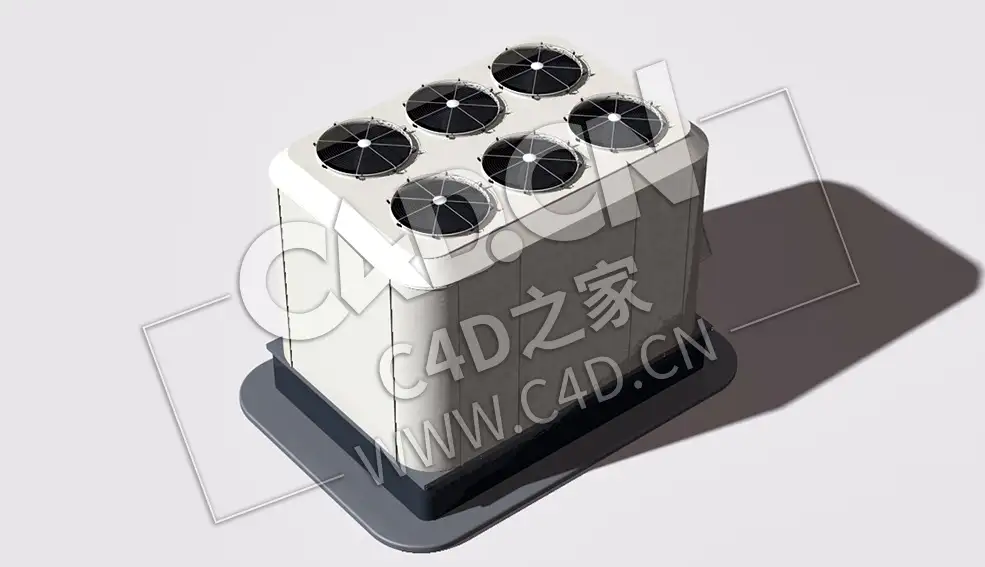 空调机组C4D模型 Air Conditioning Unit