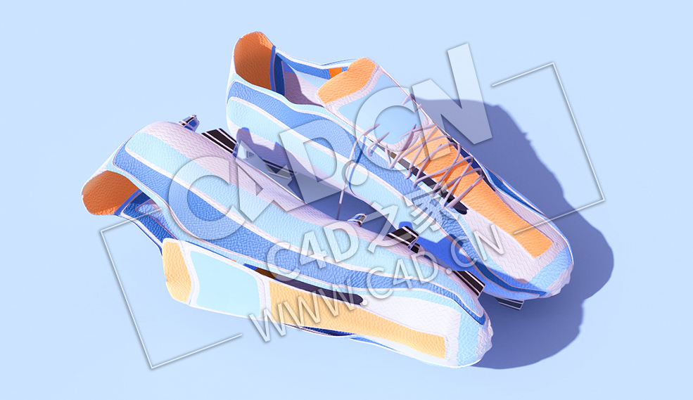 C4D足球鞋体育用品模型 Soccer-Cleats - C4D之家 - 08.jpg