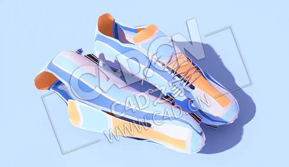 C4D足球鞋体育用品模型 Soccer-Cleats - C4D之家 - 08.jpg