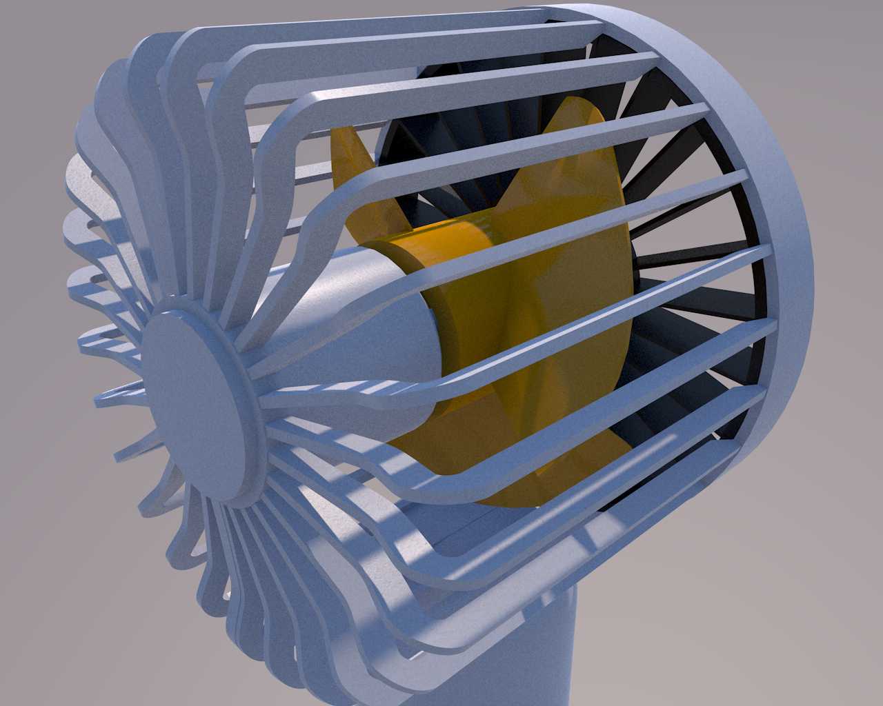 有品电风扇模型 - C4D之家 - 电风扇2.png