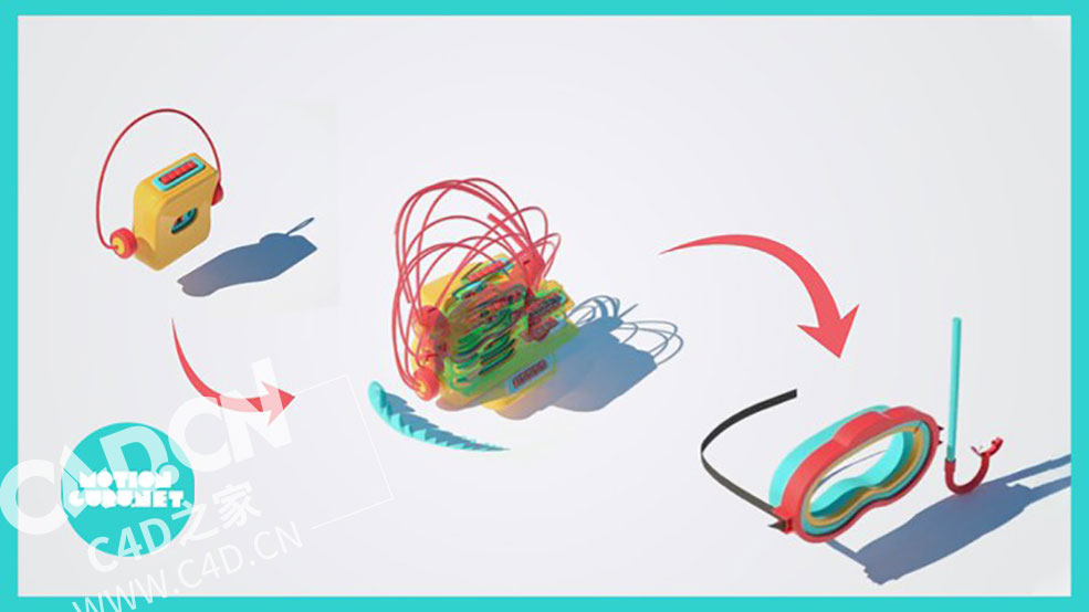 C4D卡通模型变形动画教程Complete Course Of Making 3D Motion Graphics In Cinema 4D - C4D之家 - 3486260_4bc4_4.jpg