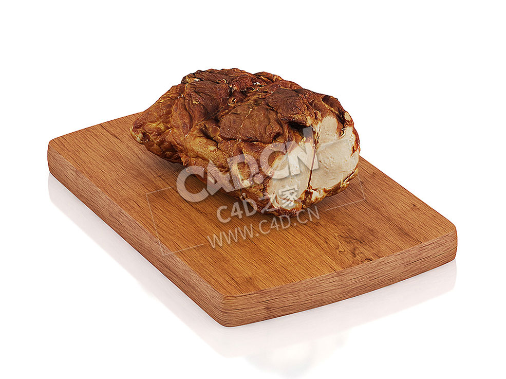 C4D火腿食物模型 Ham - C4D之家 - 65.jpg