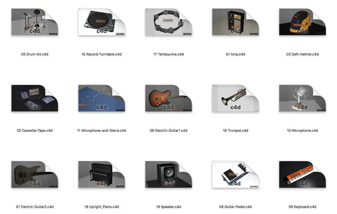 如何在不打开C4D的情况下看到C4D文件内容预览C4D模型[图文教程] - C4D之家 - 1.jpg