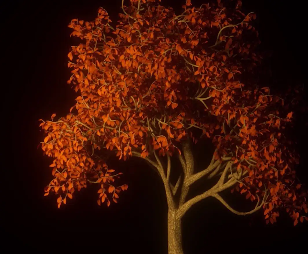 C4D OCTANE制作逼真的自然树场景教程 Easy Realistic Nature Tree Scene - C4D之家 - 55.jpg