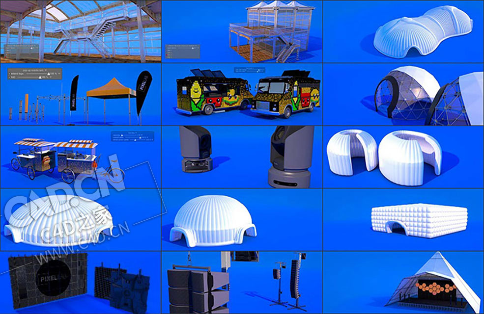 45个户外展览会展模型预设 events-and-exhibition-2.0 - C4D之家 - 02.jpg